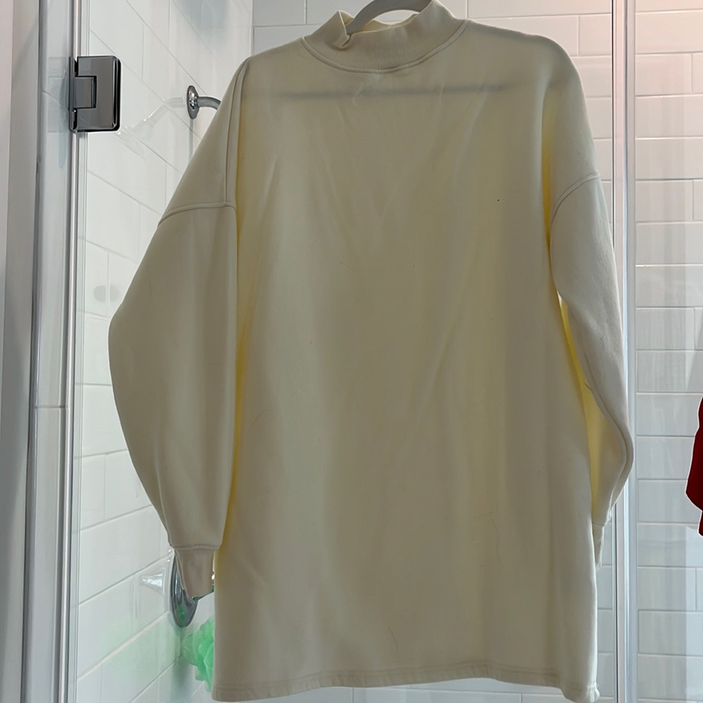 Comfy sweatshirt dress